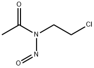 N-(2-chloroethyl)-N-nitrosoacetamide Struktur