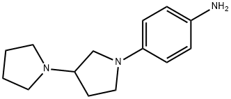 4-[1,3'-BIPYRROLIDIN]-1'-YL-BENZENAMINE Struktur