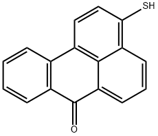 3-mercapto-7H-benzo[de]anthracen-7-one Struktur