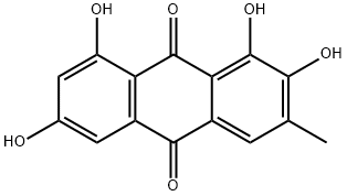 2-hydroxyemodin Struktur