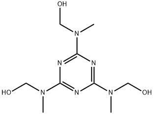 Trimelamol Struktur