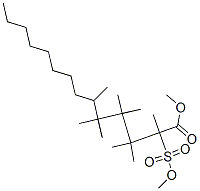 DEA-METHYL MYRISTATE SULFONATE Struktur