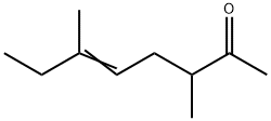 5-Octen-2-one, 3,6-dimethyl- Struktur