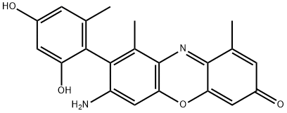 α-Aminoorcein Struktur