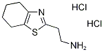 2-(4,5,6,7-tetrahydro-1,3-benzothiazol-2-yl)ethanamine(SALTDATA: 2HCl 0.35H2O 0.12NaBr) Struktur