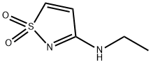 3-Isothiazolamine, N-ethyl-, 1,1-dioxide (9CI) Struktur