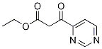 3-Oxo-3-(pyriMidin-4-yl)propionic acid ethyl ester Struktur