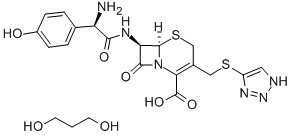 CEFATRIZINE PROPYLENE GLYCOL Struktur