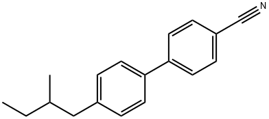 4-Iso-Pentyl-Biphenylcarbonitrile Struktur