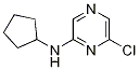 6-Chloro-N-cyclopentyl-2-pyrazinamine Struktur