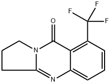 8-(trifluoroMethyl)-2,3-dihydropyrrolo[2,1-b]quinazolin-9(1H)-one Struktur