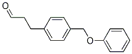 Benzenepropanal, 4-(phenoxyMethyl)- Struktur