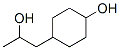Cyclohexaneethanol, 4-hydroxy-alpha-methyl- (9CI) Struktur