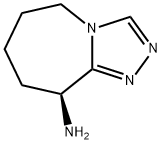 5H-1,2,4-Triazolo[4,3-a]azepin-9-amine,6,7,8,9-tetrahydro-,(9S)-(9CI) Struktur