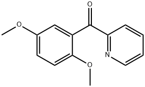 2-(2,5-DIMETHOXYBENZOYL)PYRIDINE Struktur