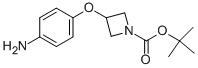 1-BOC-3-(4-AMINOPHENOXY)-AZETIDINE Struktur