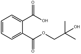 1,2-Benzenedicarboxylic Acid Mono(2-hydroxy-2-Methylpropyl) Ester Struktur