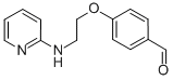 4-[N-(2-Pyridylamino)ethoxy]benzaldehyde Struktur