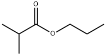 ISOBUTYRIC ACID N-PROPYL ESTER Struktur