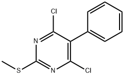 4,6-DICHLORO-2-METHYLTHIO-5-PHENYLPYRIMIDINE price.