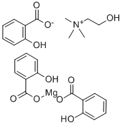 CHOLINE MAGNESIUM TRISALICYLATE