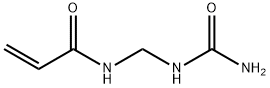 N-[[(aminocarbonyl)amino]methyl]acrylamide  Struktur