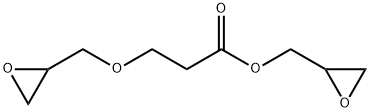 oxiranylmethyl 3-(oxiranylmethoxy)propionate Struktur