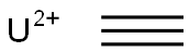 ethyne, uranium(+2) cation Struktur