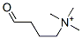N,N,N-trimethyl-4-oxobutan-1-aminium Struktur