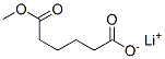 lithium methyl adipate Struktur