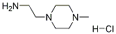 1-(2-AMinoethyl)-4-Methylpiperazine Hydrochloride Struktur