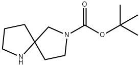 7-Boc-1,7-diaza-spiro[4.4]nonane Struktur