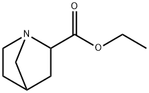 1-Azabicyclo[2.2.1]heptane-2-carboxylicacid,ethylester(9CI) Struktur