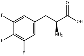 3,4,5-Trifluoro-L-phenylalanine Struktur