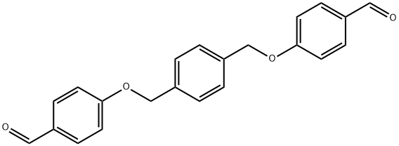 1,3-Bis(4-formylphenoxy)xylene Struktur