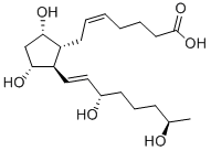 19(R)-HYDROXY PROSTAGLANDIN F2ALPHA Struktur