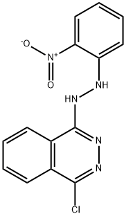 4-Chloro-1(2H)-phthalazinone 2-nitrophenyl hydrazone Struktur