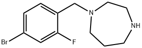 1-(4-BROMO-2-FLUOROBENZYL)-1,4-DIAZEPANE price.