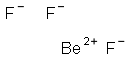 Beryllium trifluoride Struktur