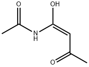 Acetamide, N-[(1E)-1-hydroxy-3-oxo-1-butenyl]- (9CI) Struktur