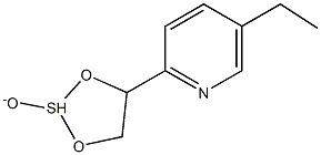 Pyridine, 5-ethyl-2-(2-oxido-1,3,2-dioxathiolan-4-yl)- (9CI) Struktur