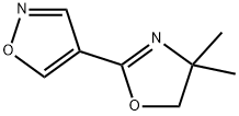 Isoxazole, 4-(4,5-dihydro-4,4-dimethyl-2-oxazolyl)- (9CI) Struktur