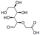 2-O-carboxymethylglucose Struktur