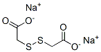 disodium 2,2'-dithiodiacetate Struktur