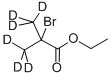 ETHYL 2-BROMO-2-METHYL-D3-PROPIONATE-3,3,3-D3 Struktur