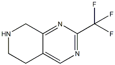 2-(TRIFLUOROMETHYL)-5,6,7,8-TETRAHYDROPYRIDO[3,4-D]PYRIMIDINE Struktur