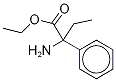 2-Ethyl-2-phenylglycine Ethyl Ester Struktur