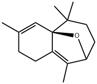 (4aS,8R)-1,2,5,6,7,8-Hexahydro-3,5,5,9-tetramethyl-4a,8-epoxy-4aH-benzocycloheptene Struktur