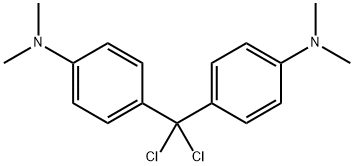 4-(dichloro(4-(dimethylamino)phenyl)methyl)-N,N-dimethylbenzenamine Struktur