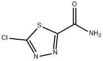 1,3,4-Thiadiazole-2-carboxaMide, 5-chloro- Struktur